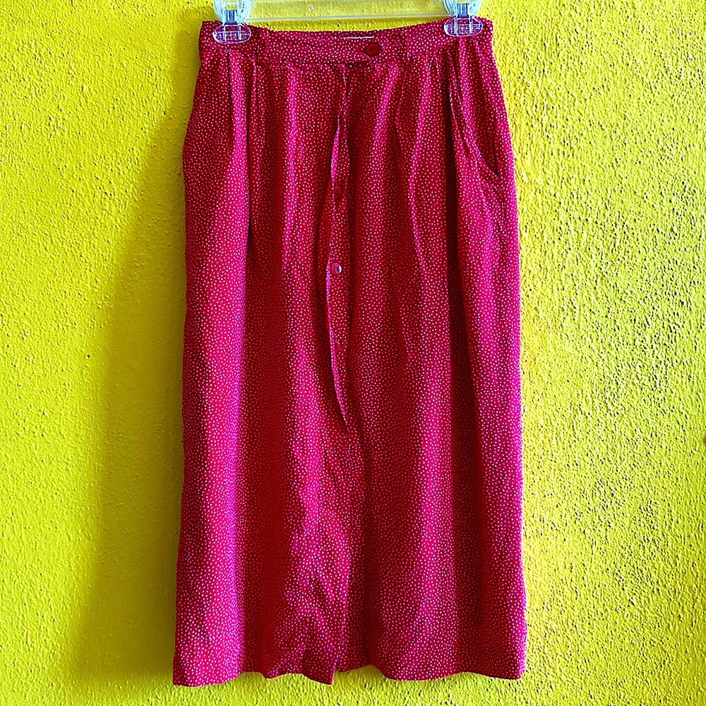 Vintage Ellen Tracy Silk Skirt